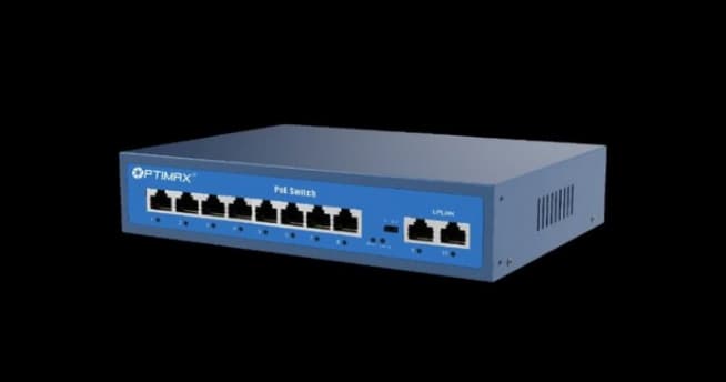 PoE Optimax 4 Port Poe switch