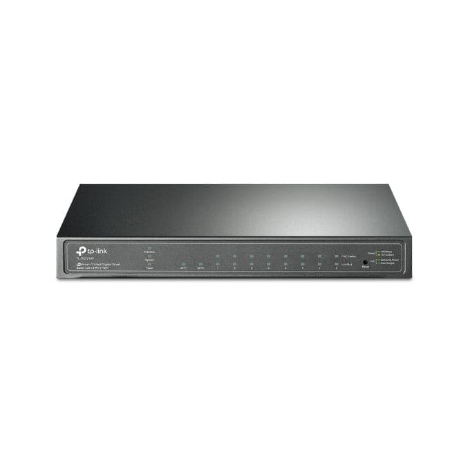 Tp_Link TL_SG2210P JetStream 10_port Gigabit Smart Switch With 8_port PoE+