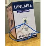 Z-link LANCABLE CAT6 NETWORK CABLE 305M- PURE COPPER Blue