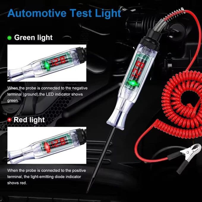 Automotive Circuit Tester - Digital Measuring Pen Diagnostic Tool